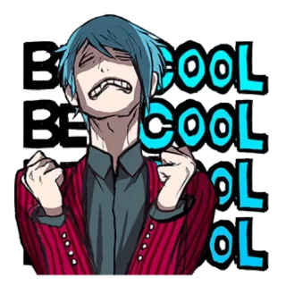 🙏 BE COOL
BE COOL
BE COOL
BE COOL keren, anime, kartun, manga, karakter, ekspresi telegram sticker