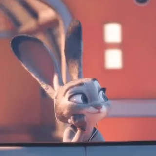 π Judy Hopps Zootopia cartoon, bunny, police, animal, cute, zootopia telegram sticker