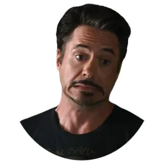 😬 Tony Stark movie, Iron Man, Marvel, superhero, character telegram sticker