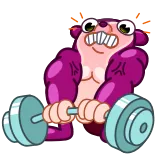 Stevey Beavey telegram stickers