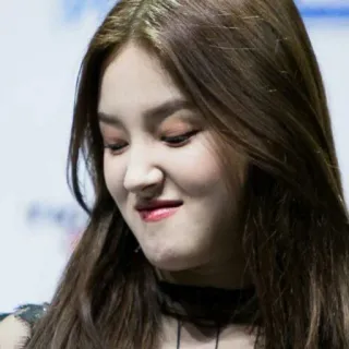 🧐 Nancy kpop, idol, sängerin, gesicht, frau, promi, nancy telegram sticker