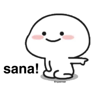 ☁ süß, entzückend, Figur, Aufkleber, lustig, Cartoon telegram sticker