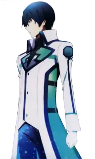 😏 Tatsuya Shiba The Irregular at Magic High School Anime, Personagem, Masculino, Tatsuya Shiba, Magia telegram sticker