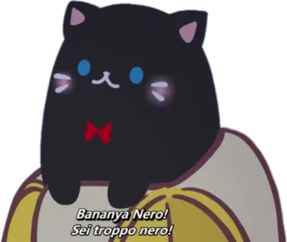 Bananya stickers by @dekurii telegram stickers
