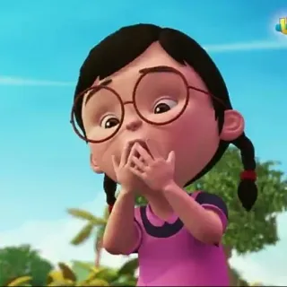 🥵 Mei Mei Upin & Ipin kartun, Mei Mei, Upin & Ipin, karakter, gadis, animasi telegram sticker