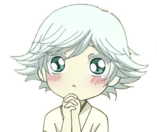 😢 anime, chibi, cute, kawaii, boy, tears telegram sticker