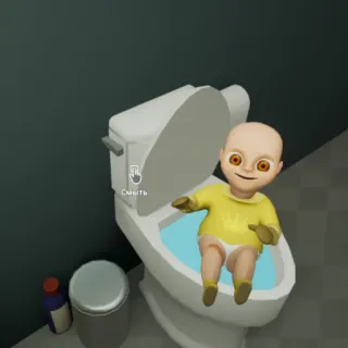 🚽 Смыть vaso sanitário, bebê, jogo, interno, descarga, animação telegram sticker