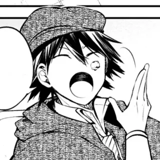 🐁 Anime, Manga, Cartoon, Personage, Hoed, Jas telegram sticker