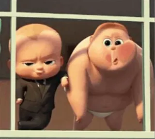 😏 Boss Baby The Boss Baby Phim hoạt hình, Em bé, Bộ com lê, Hài hước, Phim, Hoạt hình whatsapp sticker
