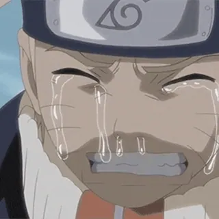 😭 Naruto Anime, Piangendo, Triste, Naruto telegram sticker