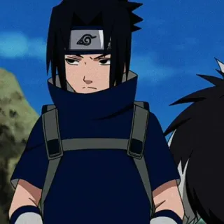 🀄️ Sasuke Uchiha Naruto Аниме, Ниндзя, Саске, Учиха, Манга telegram sticker