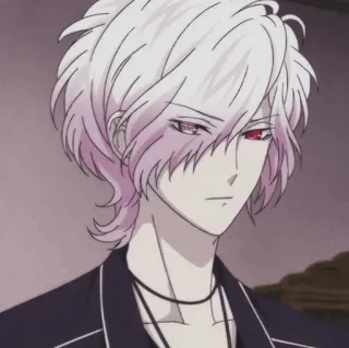 🥢 Subaru Sakamaki Diabolik Lovers Anime, Vampir, Pria, Karakter whatsapp sticker
