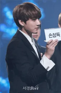 😌 손성득 persoon, man, pak, koreaans telegram sticker