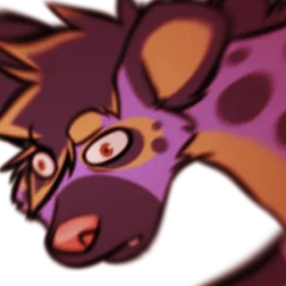 😶 hyena telegram sticker