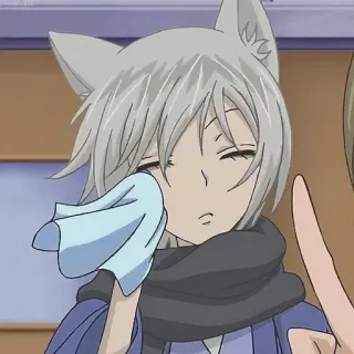 😪 Tomoe Kamisama Kiss Anime, Renard, Personnage, Kawaii, Mignon telegram sticker