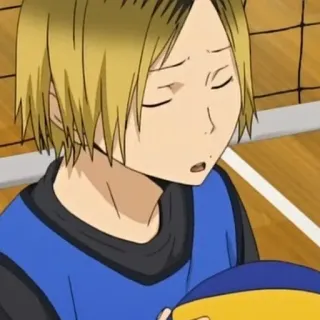 🏐 Kozume Kenma Haikyuu!! Anime, Volleyball, Kenma, Kozume Kenma, Haikyuu telegram sticker