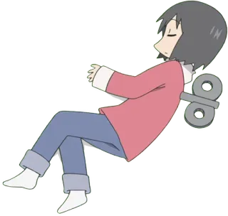 nichijou telegram stickers