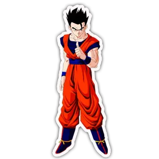 😒 Gohan Dragon Ball Gohan, Dragon Ball Z, Anime, Son Gohan, Saiyan, Arts Martiaux, Dessin Animé whatsapp sticker