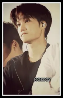😕 KAIXCY person, man, kpop, celebrity telegram sticker