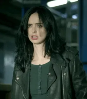 🥀 Jessica Jones Jessica Jones, Krysten Ritter, Netflix, Marvel, Super-héros, Drame telegram sticker