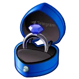 π ring, verloving, juwelen, bruiloft, liefde, aanzoek, edelsteen, blauw whatsapp sticker