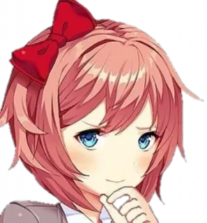 🧡 Sayori Doki Doki Literature Club! Anime, Garota, Fofa, Sayori, Doki Doki Literature Club telegram sticker