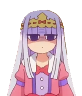😑 Anime, Kartun, Gadis, Putri, Lucu, Karakter, Ilustrasi whatsapp sticker
