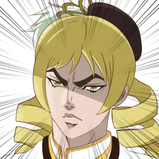 😠 anime, fanart, illustration, manga, meme telegram sticker