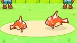 😃 Magikarp Pokemon Pokémon, Magicarpe, Poisson, Jeu vidéo, Dessin animé, Rouge, Orange whatsapp sticker