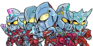 🔅 Ultraman, Figuren, Science-Fiction, Anime telegram sticker