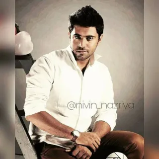 😌 Nivin Pauly @nivin_nazriya acteur, célébrité, portrait, cinéma indien telegram sticker