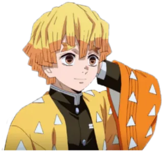 😅 Zenitsu Agatsuma Demon Slayer Anime, Demon Slayer, Zenitsu, Agatsuma, Manga, Éclair whatsapp sticker