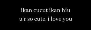 😍 ikan cucut ikan hiu
u 'r so cute, i love you telegram sticker