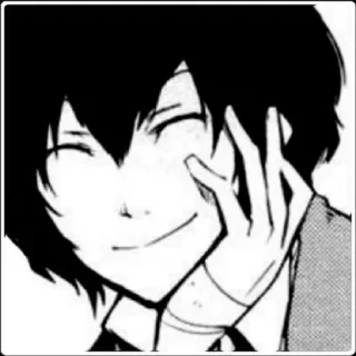 ⭐ Anime, Mangá, Personagem, Retrato, Ilustração telegram sticker