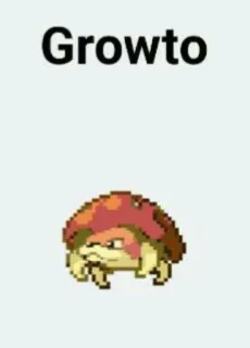 🆘 Growto pokemon, growlithe, retro, video game telegram sticker