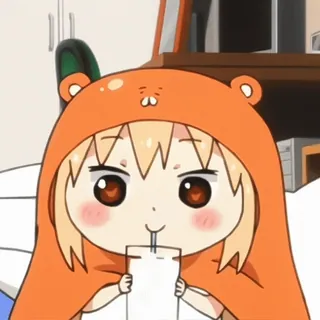 🤤 Umaru Doma Himouto! Umaru-chan telegram sticker