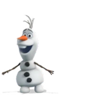 ⛄ Olaf Frozen Olaf, snowman, Frozen, Disney, cartoon telegram sticker