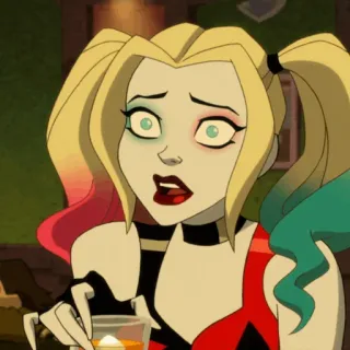 🎪 Harley Quinn 할리 퀸, 만화, 악당, dc 코믹스 telegram sticker