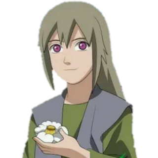🙂 Ino Yamanaka Naruto Anime, Manga, Postać, Fanart, Kwiat, Ino Yamanaka, Naruto telegram sticker