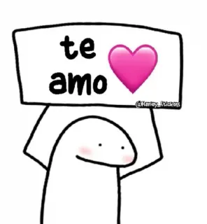 💕 te amo Liebe, Herz, Spanisch, Zuneigung, Süß, Cartoon telegram sticker