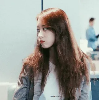 🥀 SAINTLAURENT woman, korean, jacket, fashion, makeup whatsapp sticker