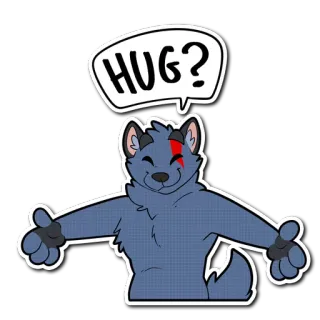🤗 HUG? whatsapp sticker