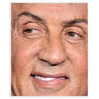 😏 Sylvester Stallone, Schauspieler, Promi, Gesicht telegram sticker