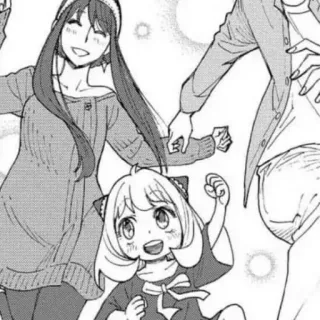 💞 Anya Forger Spy × Family Anime, Manga, Famille, Dessin animé, Mignon, Espion, Télépathe, Famille Forger, Anya telegram sticker
