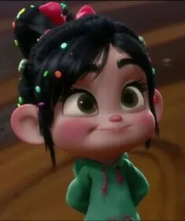👾 Vanellope von Schweetz Wreck-It Ralph Cartoon, Disney, Figur, Vanellope, Ralph reichts whatsapp sticker
