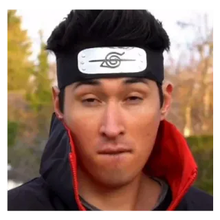 🥵 naruto, anime, headband, cosplay, manga telegram sticker