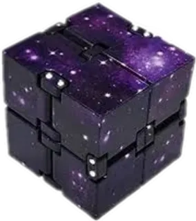 🌟 无限魔方, 指尖玩具, 魔方, 星系, 紫色, 缓解压力, 拼图, 玩具 telegram sticker