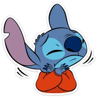 😫 Stitch Lilo & Stitch สติทช์, ลิโล่ แอนด์ สติทช์, การ์ตูน, น่ารัก, ดิสนีย์, ตัวละคร telegram sticker