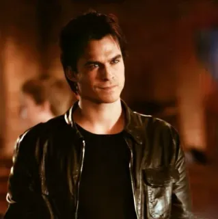🩸 Damon Salvatore The Vampire Diaries vampire, supernatural, actor, tv series, fantasy, character telegram sticker