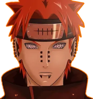😕 Pain Naruto Anime, Naruto, Pain, Personagem, Ninja whatsapp sticker